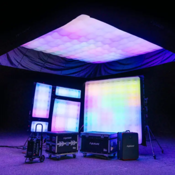 Надувний світлодіодний ліхтар Aputure INFINIMAT Inflatable RGBWW LED Mat Lights