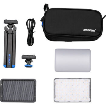 Світлодіодна панель Amaran Ace 25x Bi-Color LED Light Panel All-in-One Creator Kit (Silver) (MP02060005)